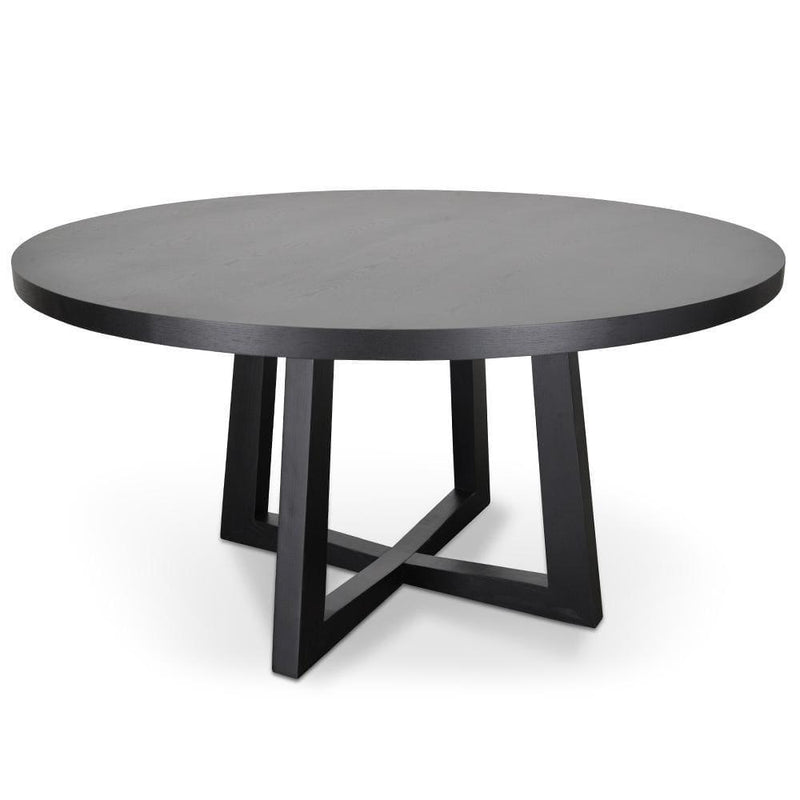 Calibre 1.5m Dining Table - Black DT584-SD-Dining Tables-Calibre-Prime Furniture