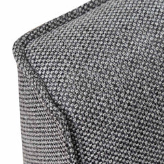 2 Seater Fabric Sofa - Graphite Grey with Black Leg-Sofa-Calibre-Prime Furniture