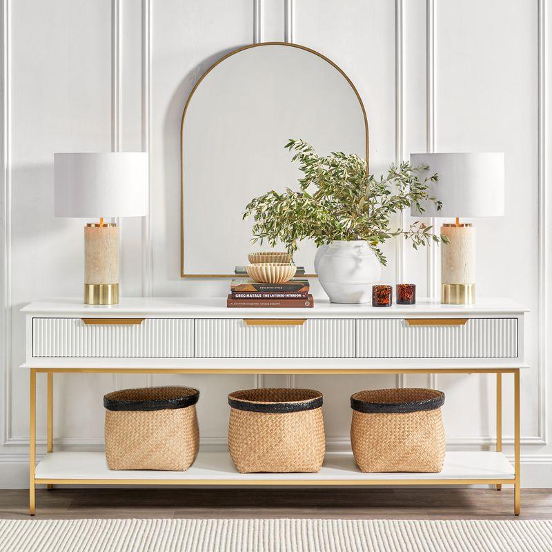 Aimee Console Table - Large White - Coffee Table329159320294127490 1