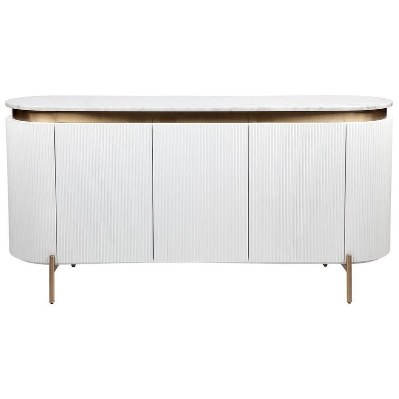 Cafe Lighting & Living Demarco Buffet White - Cabinet327499320294124857 1