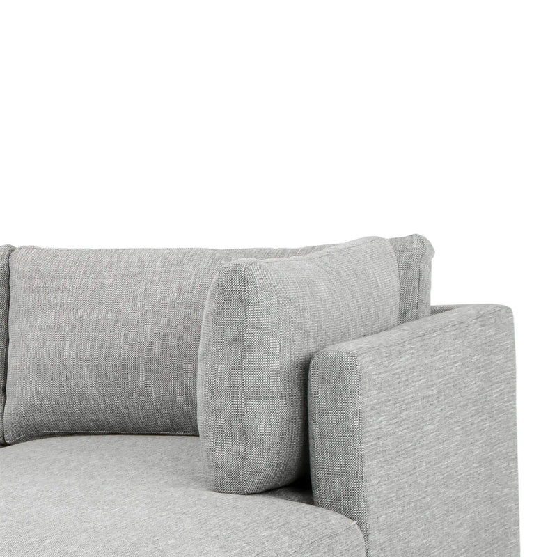 Calibre 3 Seater Right Chaise Fabric Sofa - Graphite Grey LC2938-FA - SofasLC2938-FA 1