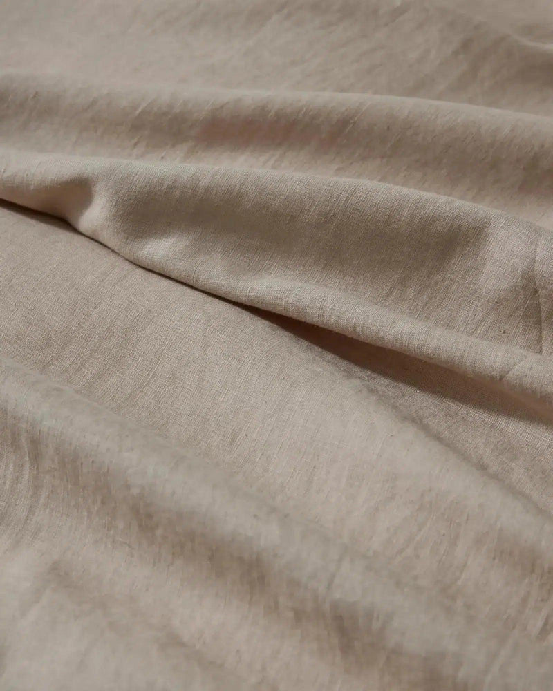 Weave Ravello Linen Flat Sheet - Shell - Sheets & Pillow CasesDRV10SHEL 1