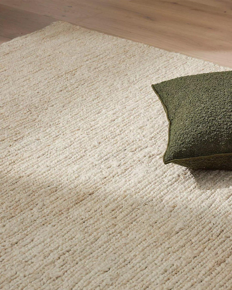 Weave Suffolk Floor Rug - Pearl - 2m x 3m - RugRSK03PEAR 1