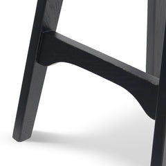 65cm Bar Stool - Full Black-Bar stool-Calibre-Prime Furniture