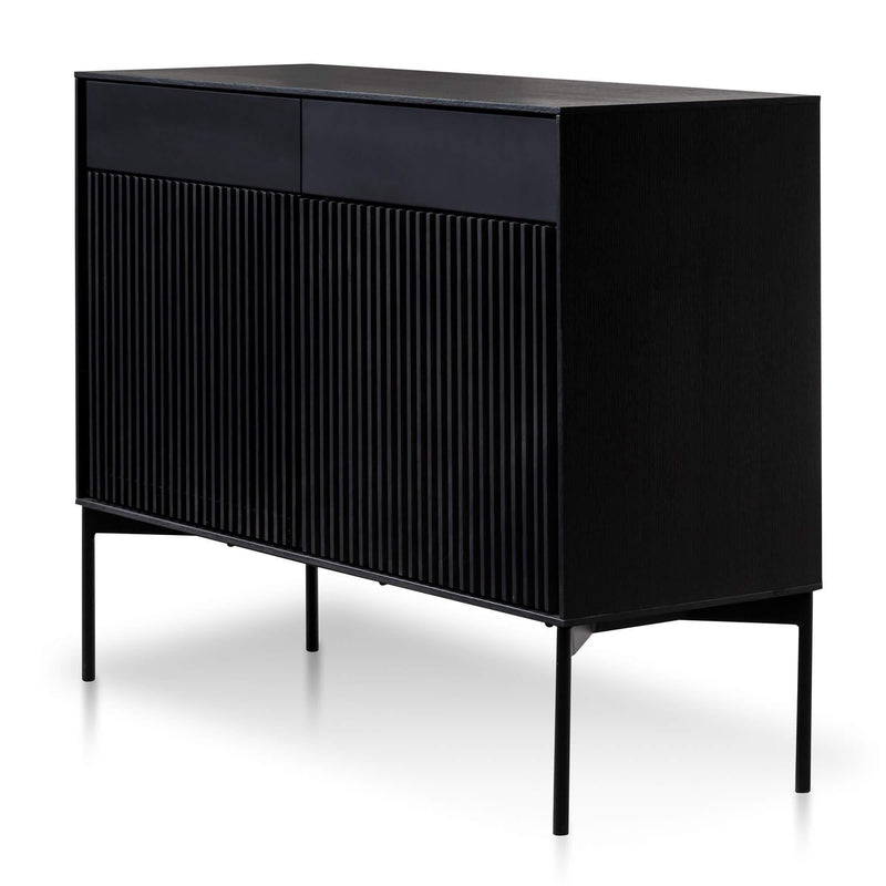 Calibre 110cm Sideboard Unit - Black Oak DT2916-DW-Sideboards-Calibre-Prime Furniture