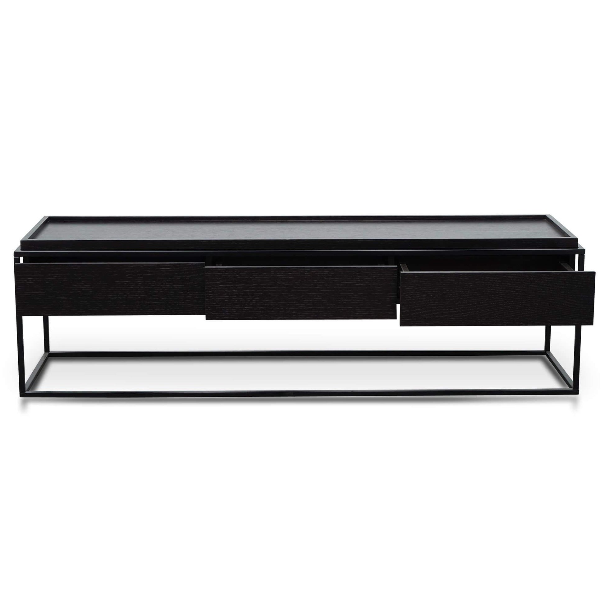 Calibre 150cm TV Entertainment Unit - Full Black TV2712-IG-Entertainment Units-Calibre-Prime Furniture