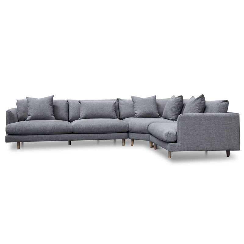 Calibre Right Return Modular Sofa - Graphite Grey LC2854-CA-Sofas-Calibre-Prime Furniture