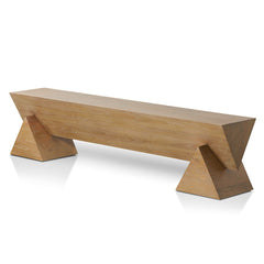 1.9m Elm Bench - Natural-Benches-Calibre-Prime Furniture