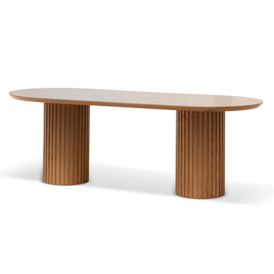 2.2m Dining Table - Natural-Dining Table-Calibre-Prime Furniture