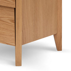 3 Drawers Dresser Unit - Natural Oak-Dresser-Calibre-Prime Furniture