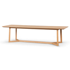 2.95m Wooden Dining Table - Natural-Dining Table-Calibre-Prime Furniture
