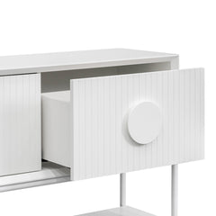 1.8m Console Table - White-Console Table-Calibre-Prime Furniture