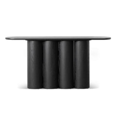 1.7m Console Table - Full Black-Console Table-Calibre-Prime Furniture