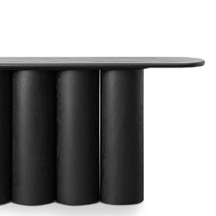 1.7m Console Table - Full Black-Console Table-Calibre-Prime Furniture