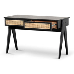 1.2m Home Office Desk - Full Black-Desk-Calibre-Prime Furniture