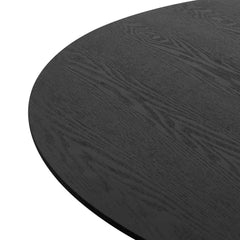 1.2m Round Wooden Dining Table - Black - Dining TablesDT6360-DW 3