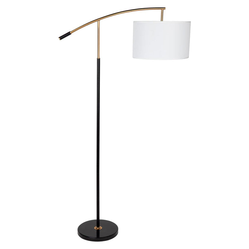 Linz Marble Floor Lamp-Floor Lamp-Cafe Lighting & Living-Prime Furniture