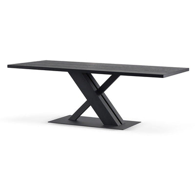 2.2m Dining Table - Full Black - Dining TableDT8430-SI 1