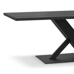 2.2m Dining Table - Full Black - Dining TableDT8430-SI 4