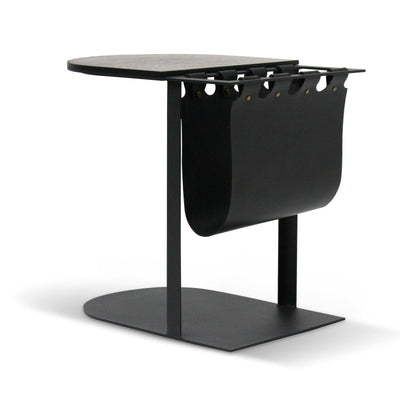 55cm Side Table - Full Black - Side TableCF8162-SU 1
