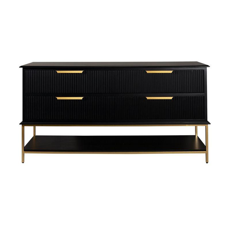 Aimee 4 Drawer Chest - Black - Chest Of Drawers330319320294127537 1