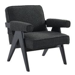 Ambrose Arm Chair - Black Boucle - Chair330759320294130322 1