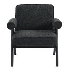 Ambrose Arm Chair - Black Boucle - Chair330759320294130322 1