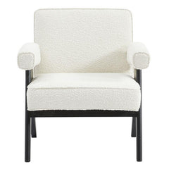 Ambrose Arm Chair - White Boucle - Chair330769320294130315 2