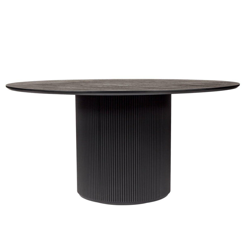 Arlo Round Dining Table - 1.5m Black - Dining TableB328209320294126653+9320294126677 1