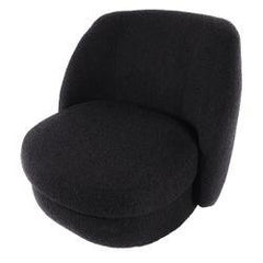 Aurora Swivel Chair - Black Boucle - Chair329509320294127650 6