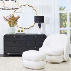 Aurora Swivel Chair - Natural Linen - Chair330539320294127698 2