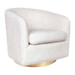 Belvedere Swivel Arm Chair - Natural Tweed - Arm Chairs331349320294128831 1