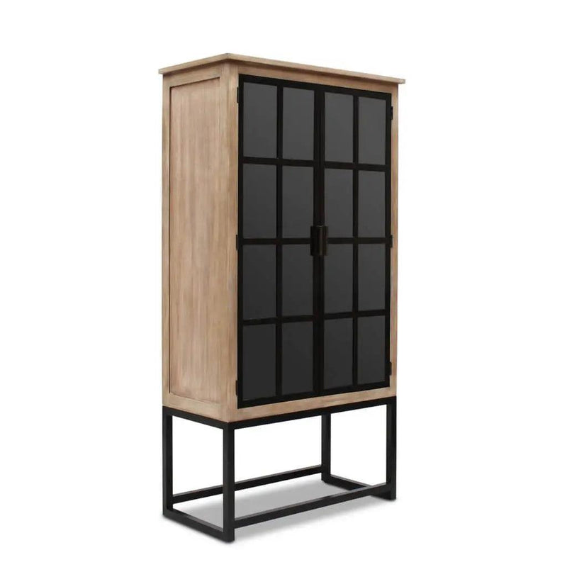 Berkeley Timber and Iron Display Cabinet - Display cabinetWB3729360245001615 1