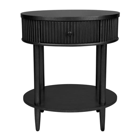 Cafe Lighting & Living Arielle Bedside Table - Small Black - Bedside table325939320294120514 1