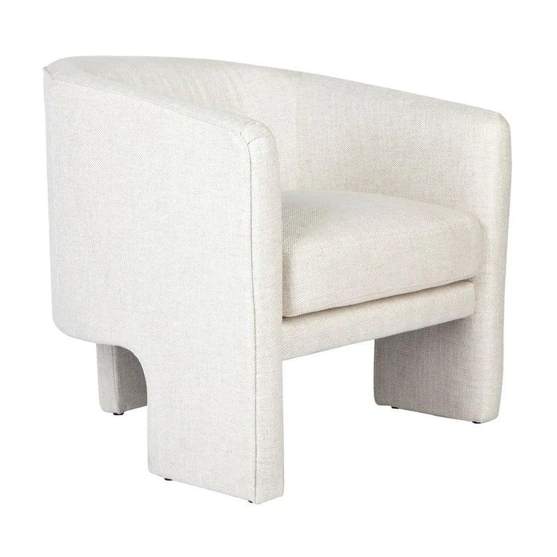 Cafe Lighting & Living Kylie Occasional Chair - Natural Linen - Chair324539320294119853 1