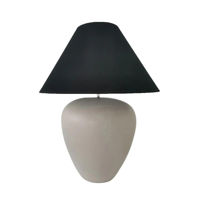 Cafe Lighting & Living Picasso Table Lamp - Natural w Black - Base and ShadeB132969320294120668+9320294120682 1