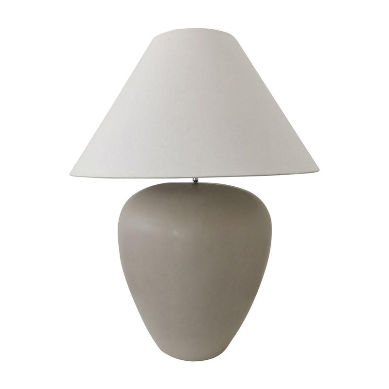 Cafe Lighting & Living Picasso Table Lamp - Natural w White B13287-Base and Shade-Cafe Lighting & Living-Prime Furniture