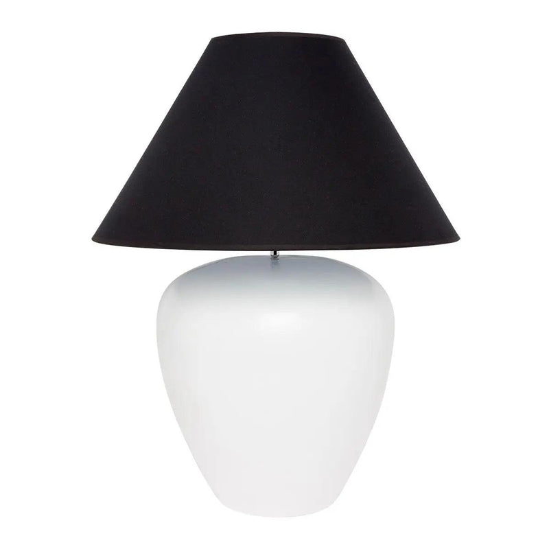 Cafe Lighting & Living Picasso Table Lamp - White w Black - Base and ShadeB132949320294120644+9320294120682 1