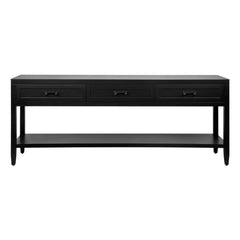 Cafe Lighting & Living Soloman Console Table - Large Black - Console Table322379320294115251 1