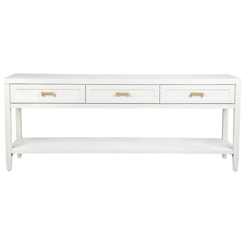Cafe Lighting & Living Soloman Console Table - Large White - Console Table321759320294114551 1