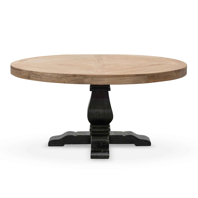 Calibre 1.6m Round Dining Table - Natural in Black Base DT6561 - Dining TablesDT6561 1