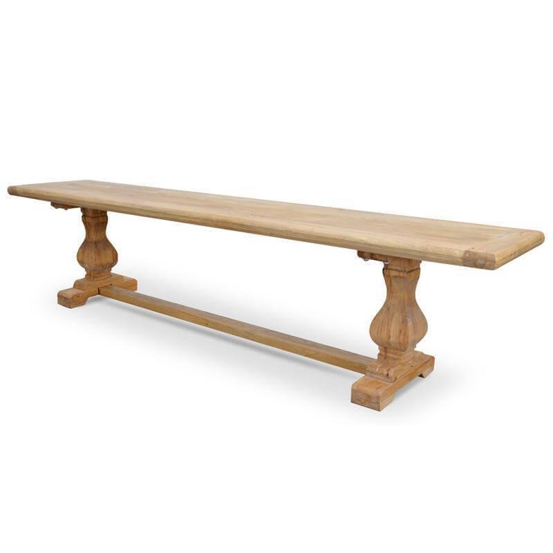 Calibre 2m Reclaimed ELM Wood Bench - Natural DB2088-Wood Bench-Calibre-Prime Furniture
