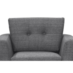 Calibre Fabric Armchair - Metal Grey LC721 - Arm ChairsLC721 4