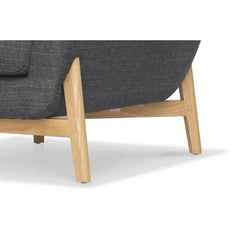 Calibre Fabric Armchair - Metal Grey LC721 - Arm ChairsLC721 2