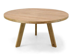 Calibre Reclaimed Elm Wood 1.5m Round Dining Table DT142 - Dining TablesDT142 3