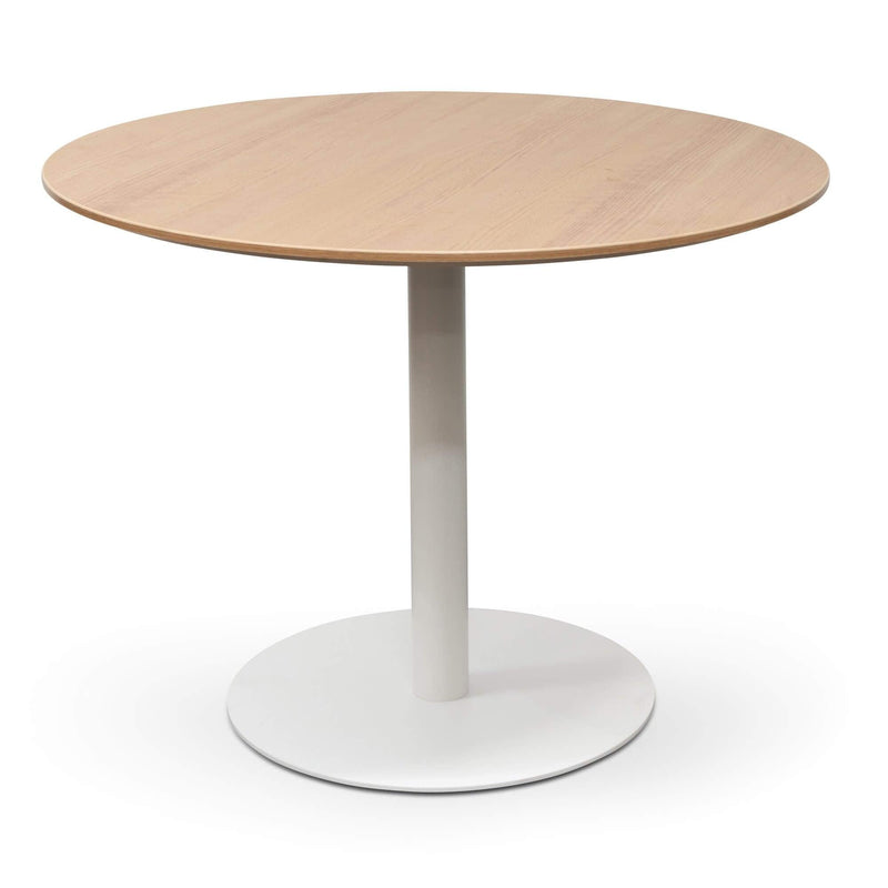 Calibre Round Office Meeting Table - Natural OT6106-SN-Office Desks-Calibre-Prime Furniture