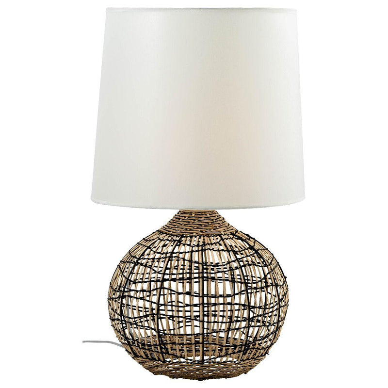 HG Living Capri Natural Woven Table Lamp - Natural - Table & Floor LampsGY459332092133320 1