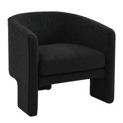 Kylie Arm Chair - Black Boucle - Arm Chairs331369320294129173 1