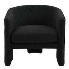 Kylie Arm Chair - Black Boucle - Arm Chairs331369320294129173 2