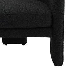 Kylie Arm Chair - Black Boucle - Arm Chairs331369320294129173 4